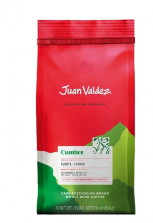 Juan Valdez Cumbre Cafea Boabe 454gr