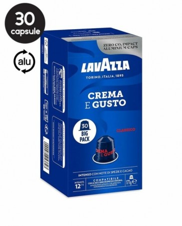 Capsule Lavazza Crema e Gusto Classico Nespresso 30 buc