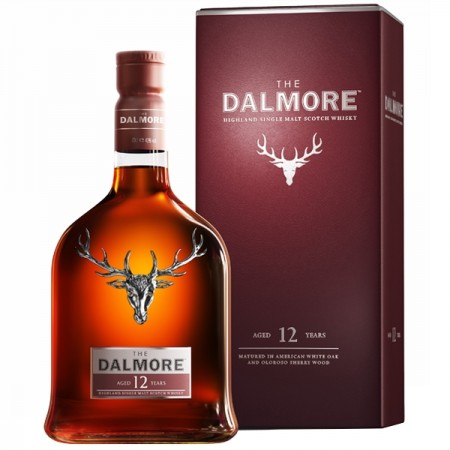 Whiskey Dalmore 12 ani 0.7L+ cutie cadou
