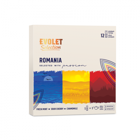  Ceai Romania Evolet Selection 3x4 Grand Pack 40g