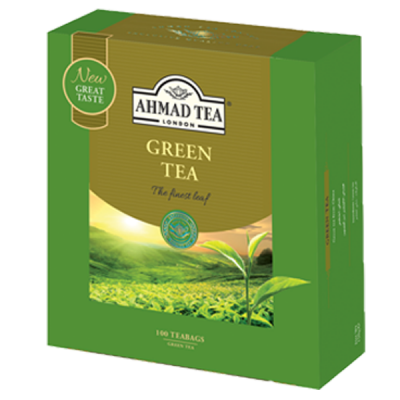 Ceai Ahmad Green Tea – 100 plicuri