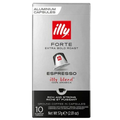 Capsule cafea illy Espresso Forte – Compatibile Nespresso® 10 buc
