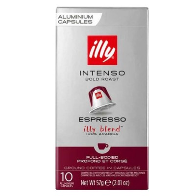 Capsule cafea illy Espresso Intenso – Compatibile Nespresso® 10 buc