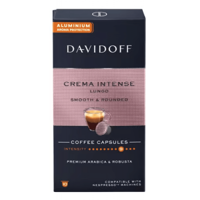 Capsule Davidoff Crema Intense Lungo - Nespresso 50G