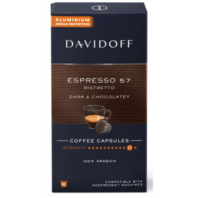 Capsule Davidoff Espresso 57 Ristretto - Nespresso 50G