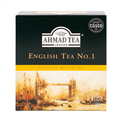 Ceai Ahmad English Tea No 1 – 100 plicuri