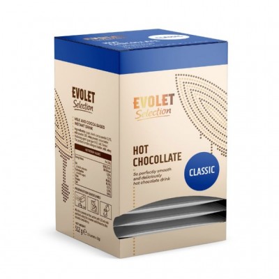 Ciocolata calda Evolet Selection - Classic 512g (16 plicuri x 32g)
