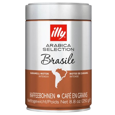 Illy Monoarabica Brazilia Cafea Boabe 250g