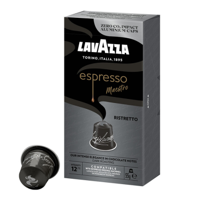 Capsule Lavazza Maestro Ristretto Nespresso 10 buc